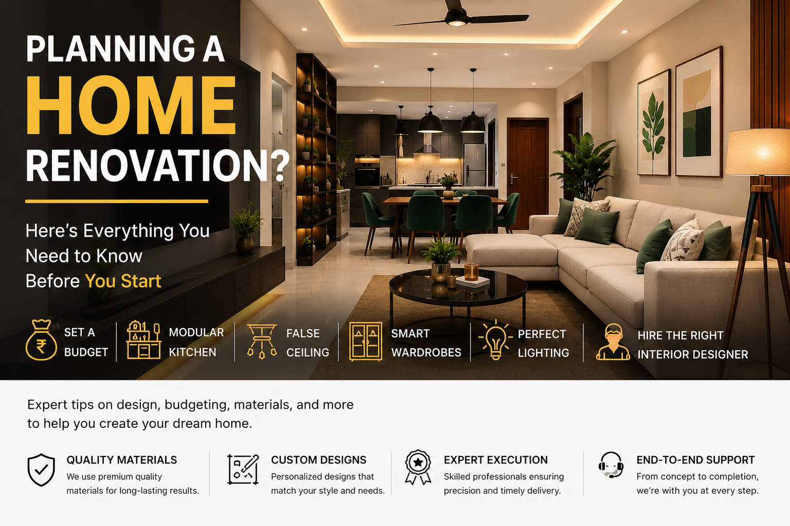 Best Home Interior Designers in Coimbatore